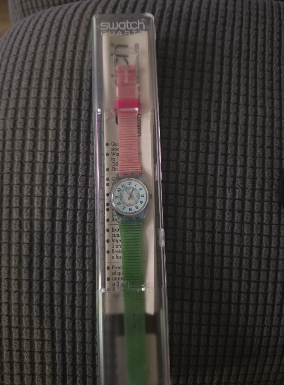 Retro 90s Swatch Lady High Heel LN116 Quartz Watch - Rare